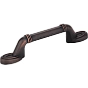 Elements Vienna 3" Center to Center Stately Traditional Tuscan Cabinet Handle / Drawer Pull Brushed Oil Rubbed Bronze