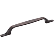 Elements Cosgrove 6-1/4" Center to Center Contemporary Cabinet Handle / Drawer Pull Brushed Oil Rubbed Bronze