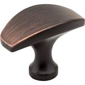 Elements Cosgrove 1-1/2 Inch Bar Cabinet Knob Brushed Oil Rubbed Bronze