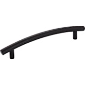 Elements Belfast 5-1/16" (128 mm) Center to Center Arched Bar Cabinet Handle / Drawer Pull Black