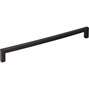 Elements Stanton 8-13/16" (224 mm) Center to Center Square Cabinet Handle / Drawer Pull Matte Black
