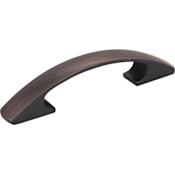 Elements Strickland 3" Center to Center Elegant Arch Bow Cabinet Handle / Drawer Pull Brushed Oil Rubbed Bronze