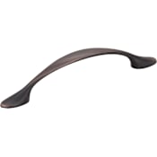 Elements Somerset 3-3/4" (96mm) Center to Center Arched Cabinet Handle / Drawer Pull Brushed Oil Rubbed Bronze