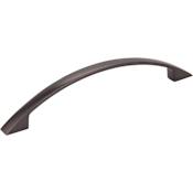 Elements Somerset 5-1/16" (128mm) Center to Center Contemporary Squared Arch Cabinet Handle / Drawer Pull Brushed Oil Rubbed Bronze