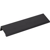 Elements Edgefield 5" Center to Center Finger Tab Edge Lip Cabinet / Drawer Pull Matte Black
