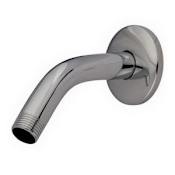 Elements Of Design 6" Shower Arm with Flange and 1/2" IPS Inlets Chrome