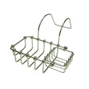 Elements Of Design Soap Basket with Swivel Sponge Holder from the Vintage Collection Chrome