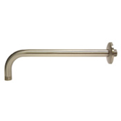 Elements Of Design 12" Rain Drop Shower Arm with 1/2" IPS Connection from the Soothing Rain Collection Satin Nickel