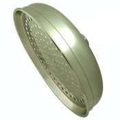 Elements Of Design 10" Rain Drop Style Shower Head with 1/2" Inlet from the Soothing Rain Collection Satin Nickel