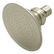 Elements Of Design 4-7/8" Round Brass Rain Shower Head with 91 Jets and 1/2" IPS Connection from the Hot Springs Collection Satin Nickel
