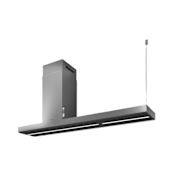 Elica Haiku Island Series 600 CFM 70 Inch Wide Island Range Hood Stainless Steel