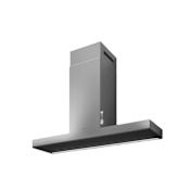 Elica Haiku Series 600 CFM 48 Inch Wide Wall Mounted Range Hood Stainless Steel
