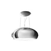 Elica Seashell Series 400 CFM 32 Inch Wide Island Range Hood Stainless Steel