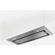 Elica Umbria Series 600 CFM 28 Inch Wide Range Hood Insert with Top and Rear Outlet Stainless Steel