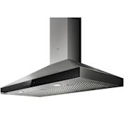 Elica Varna Series 600 CFM 36 Inch Wide Wall Mounted Range Hood Stainless Steel / Glass