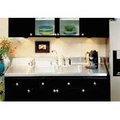 Elkay Gourmet Lustertone Stainless Steel 66" Double Basin Sink top Kitchen Sink No Faucet Holes