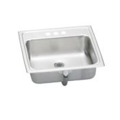 Elkay Asana 19" Single Basin Drop In Stainless Steel Kitchen Sink 1 Faucet Hole