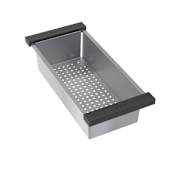 Elkay Circuit Chef Stainless Steel 17-3/4" L x 8" W Colander Stainless Steel / Black