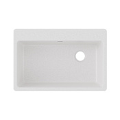Elkay Quartz Classic 33" Drop In Single Basin Quartz Composite Kitchen Sink White