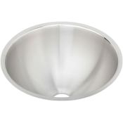 Elkay Asana 14-3/8" Circular Stainless Undermount Bathroom Sink Stainless Steel