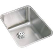 Elkay Gourmet 16-1/2" Single Basin Undermount Stainless Steel Kitchen Sink - Includes Perfect Drain Assembly Stainless Steel