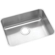 Elkay Lustertone 23-1/2" Undermount Single Basin Stainless Steel Kitchen Sink Stainless Steel