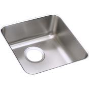 Elkay Lustertone Stainless Steel 14-1/2" x 14-1/2'' Undermount Single Basin Kitchen Sink with 5" Depth Stainless Steel