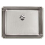 Elkay Lustertone Iconix 23-1/2" Undermount Single Basin Stainless Steel Kitchen Sink with Perfect Drain Stainless Steel