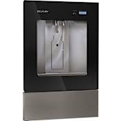 Elkay Liv Recessed Bottle Filling Station with Hands Free Operation and Filter Midnight