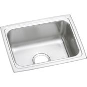 Elkay Gourmet 25" Single Basin Drop In Stainless Steel Kitchen Sink Stainless Steel