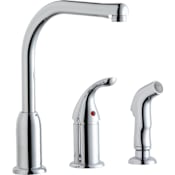 Elkay Everyday 1.5 GPM Widespread Kitchen Faucet - Includes Side Spray Chrome