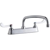 Elkay 1.5 GPM Centerset Food Service Faucet - Includes Escutcheon Chrome