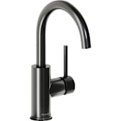 Elkay Avado 1.8 GPM Single Hole Bar Faucet - Includes Escutcheon Black Stainless