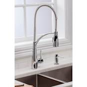Elkay Avado 1.5 GPM Single Hole Pre-Rinse Pull Down Kitchen Faucet Chrome