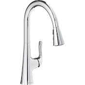 Elkay Harmony 1.8 GPM Single Hole Pull Down Kitchen Faucet - Includes Escutcheon Chrome