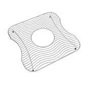 Elkay Stainless Steel Wire Sink Rack with 5" Drain Opening Bright Polished