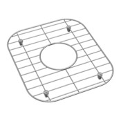 Elkay 10-11/16" L x 12-7/16" W Stainless Steel Sink Rack with Center Drain Opening Stainless Steel