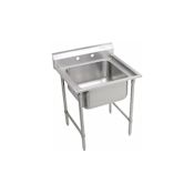 Elkay Rigidbilt Scullery 18" Single Basin Free Standing Stainless Steel Commercial Kitchen Sink Stainless Steel