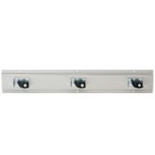 Elkay Stainless Steel Wall Mount Three Station Mop Holder Stainless Steel
