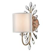 Elk Lighting Asbury Single Light 16" Tall Bathroom Sconce Aged Silver