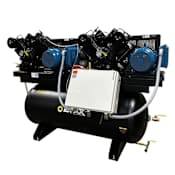 EMAX 20 HP 120 Gal 175 Max PSI Two-Stage - Duplex Stationary Electric (230 Volt 1 Phase) Reciprocating Air Compressor N/A