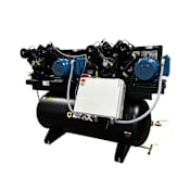 EMAX 10 HP 120 Gal 175 Max PSI Two-Stage NEMA Compliant Weather Resistant Floor Mounted Electric (208, 230 Volt 3 Phase) Air Compressor N/A