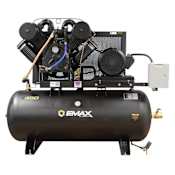 EMAX 25 HP 120 Gal 175 Max PSI Two-Stage Stationary Electric (460 Volt 3 Phase) Reciprocating Air Compressor N/A