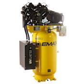 EMAX 7.5 HP 80 Gal 175 Max PSI Two-Stage Silent Air Industrial Floor Mounted Electric (208, 240 Volt 1 Phase) Air Compressor N/A