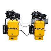 EMAX 10 HP 120 Gal 175 Max PSI Two-Stage Alternating Silent Air Floor Mounted Electric (208, 230 Volt 3 Phase) Air Compressor N/A