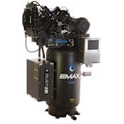 EMAX 10 HP 80 Gal 175 Max PSI Two-Stage Stationary Electric (460 Volt 3 Phase) Reciprocating Air Compressor with Wi-Fi N/A