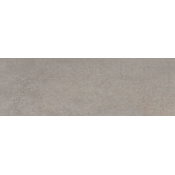 Emser Tile Network - 12" x 3" Textured Porcelain Thin-Set Bullnose Gray