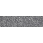 Emser Tile Blue Emotion - 12" x 3" Matte Porcelain Thin-Set Bullnose Gray Flamed