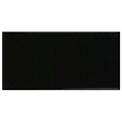 Emser Tile Catch - 3" x 6" Block Random Wall Tile - Glossy Visual - Sold by Carton (16.59 SF/Carton) Black