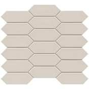 Emser Tile Catch - 11" x 13" Geometric Wall Tile - Glossy Visual - Sold by Sheet (1 SF/Sheet) Fawn